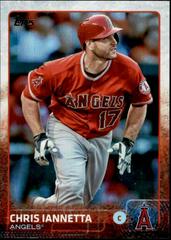 Chris Iannetta [Rainbow Foil] #631 Baseball Cards 2015 Topps Prices