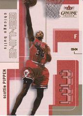 Scottie Pippen #63 Basketball Cards 2003 Fleer Genuine Insider Prices