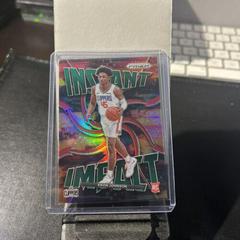 Keon Johnson [Green Wave] Basketball Cards 2021 Panini Prizm Instant Impact Prices