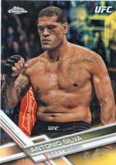 Antonio Silva [Refractor] Ufc Cards 2017 Topps UFC Chrome Prices