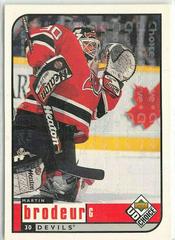 Martin Brodeur Hockey Cards 1998 UD Choice Prices