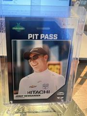 Josef Newgarden [Pit Pass Foil] #PP-JN Racing Cards 2024 Parkside NTT IndyCar Prices