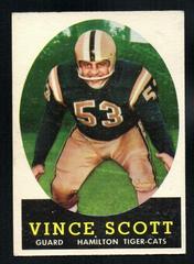 Vince Scott #48 Football Cards 1958 Topps CFL Prices