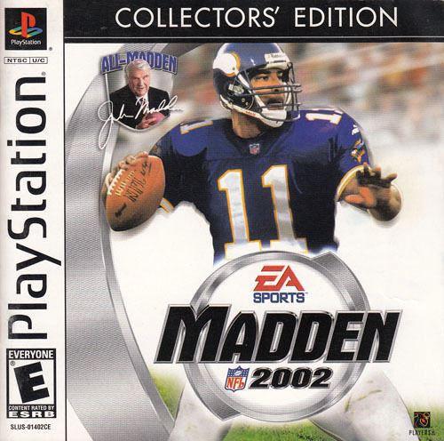 Madden 2002 [Collector's Edition] Cover Art