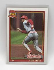 Ozzie Smith Baseball Cards 1991 Topps Prices