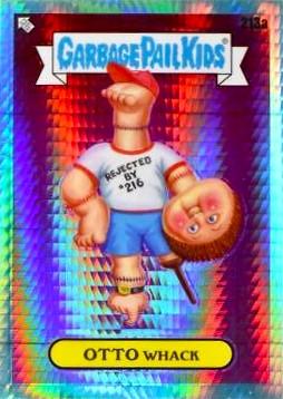 OTTO Whack [Aqua Prism] #213a 2023 Garbage Pail Kids Chrome