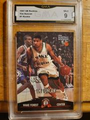 Tim Duncan #1 Basketball Cards 1997 Score Board Rookies Prices