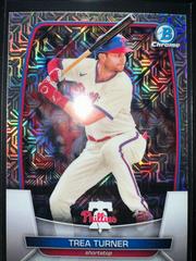 Trea Turner [Mega Box Mojo Refractor] Baseball Cards 2023 Bowman Prices