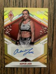 Aspen Ladd [Gold] #PX-ALD Ufc Cards 2022 Panini Chronicles UFC Phoenix Autographs Prices