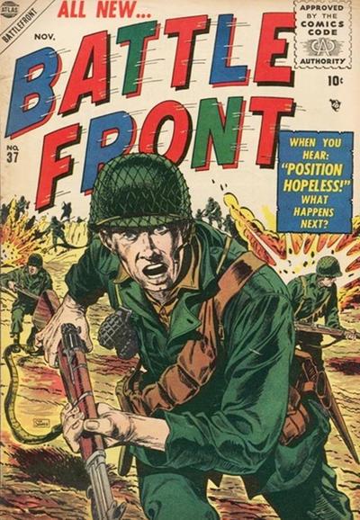 Battlefront #37 (1955) Comic Books Battlefront