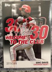 Eric Davis [Black] #WC-6 Baseball Cards 2023 Topps Welcome to the Club Prices