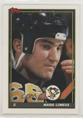 Mario Lemieux #153 Hockey Cards 1991 Topps Prices