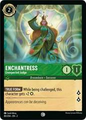 Enchantress - Unexpected Judge #80 Lorcana Rise of the Floodborn Prices