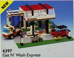LEGO Set | Gas N' Wash Express LEGO Town