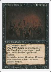 Demonic Hordes Magic Revised Prices