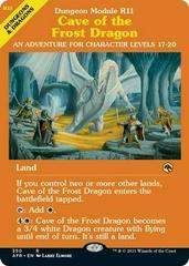 Cave of the Frost Dragon [Showcase] Magic Adventures in the Forgotten Realms Prices