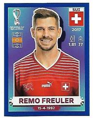 Remo Freuler [Blue Border] Soccer Cards 2022 Panini World Cup Qatar Stickers Prices