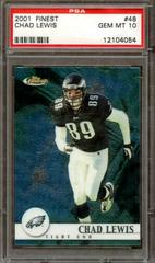 Chad Lewis #48 Football Cards 2001 Topps Finest Prices