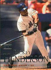 Rickey Henderson #84 Baseball Cards 2000 Skybox Prices
