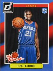 Joel Embiid #3 Basketball Cards 2014 Panini Donruss the Rookies Prices