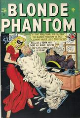 Blonde Phantom Comics #22 (1949) Comic Books Blonde Phantom Comics Prices