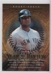 Bobby Abreu #YR-BA Baseball Cards 2007 Fleer Year in Review Prices