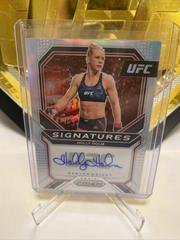 Holly Holm [Silver] #SG-HHM Ufc Cards 2021 Panini Prizm UFC Signatures Prices