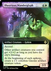 Illustrious Wanderglyph [Extended Art Foil] #21 Magic Lost Caverns of Ixalan Commander Prices