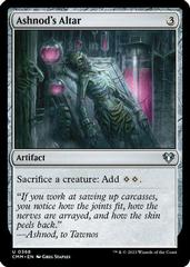Ashnod's Altar [Foil] Magic Commander Masters Prices