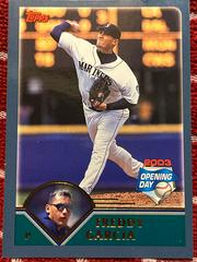 Freddy Garcia #78 Baseball Cards 2003 Topps Opening Day Prices