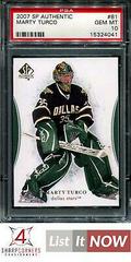Marty Turco #81 Hockey Cards 2007 SP Authentic Prices
