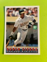 Ruben Sierra Baseball Cards 1995 Bazooka Prices