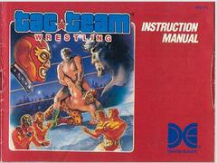 Tag Team Wrestling - Manual | Tag Team Wrestling NES