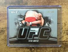 Tito Ortiz [Silver] #FM-TO Ufc Cards 2010 Topps UFC Knockout Fight Mat Relic Prices