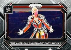 The American Nightmare' Cody Rhodes Wrestling Cards 2023 Panini Prizm WWE Prices
