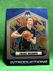 Franz Wagner Basketball Cards 2021 Panini Mosaic Introductions Prices