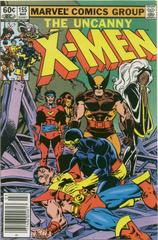 Uncanny X-Men [Jeweler] #155 (1982) Comic Books Uncanny X-Men Prices