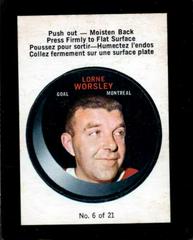Lorne Worsley Hockey Cards 1968 O-Pee-Chee Puck Stickers Prices