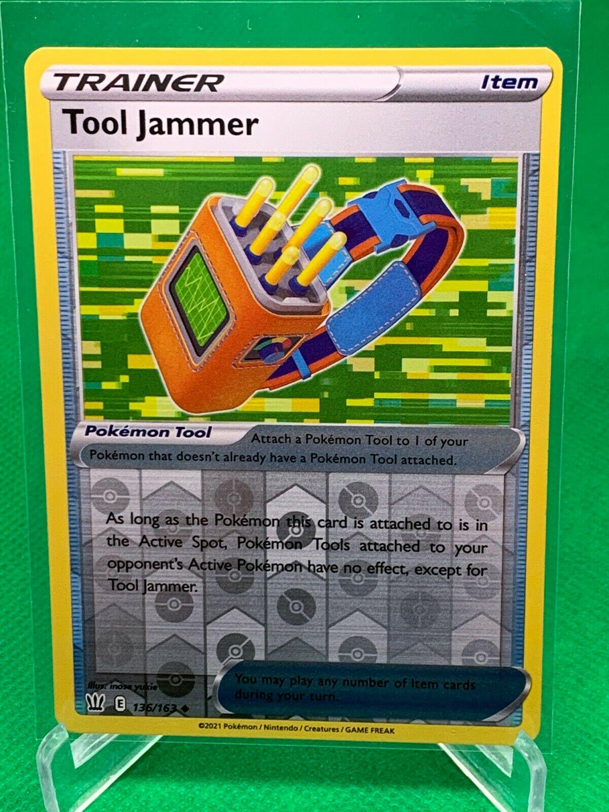 Tool Jammer [Reverse Holo] #136 Pokemon Battle Styles