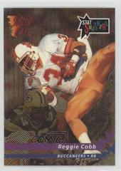 Reggie Cobb [Gold] #CSS-101 Football Cards 1993 Wild Card Stat Smashers Prices