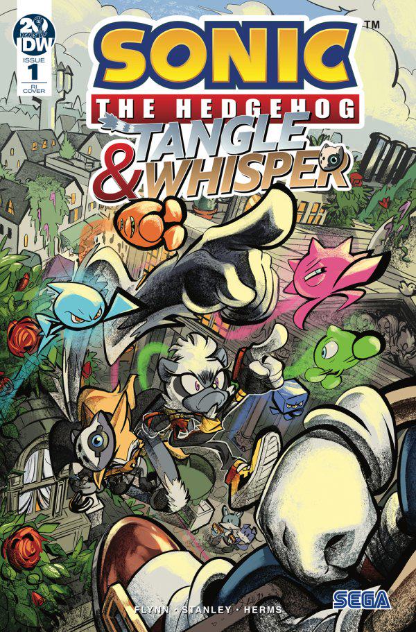 Sonic the Hedgehog: Tangle & Whisper [Incentive] #1 (2019) Comic Books Sonic the Hedgehog: Tangle & Whisper