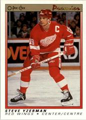 Steve Yzerman #130 Hockey Cards 1990 O-Pee-Chee Premier Prices