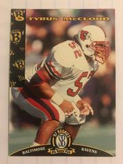 Tyrus McCloud #19 Football Cards 1997 Panini Score Board NFL Rookies Prices
