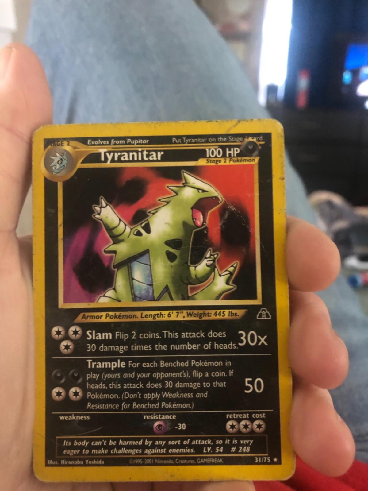 Tyranitar | Ungraded | Pokemon Neo Discovery