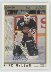 Kirk McLean Hockey Cards 1991 O-Pee-Chee Premier Prices
