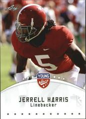 Jerrell Harris #44 Football Cards 2012 Leaf Young Stars Prices