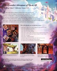 Back Cover | King's Quest: Collector's Edition [Re-release] PC Games