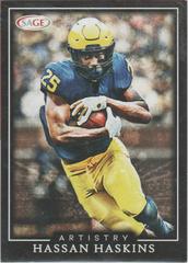Hassan Haskins #ART-HH Football Cards 2022 Sage Hit Artistry Prices