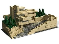 LEGO Set | Fallingwater LEGO Architecture