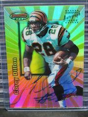 Corey Dillon [Refractor] Football Cards 1998 Bowman's Best Autographs Prices